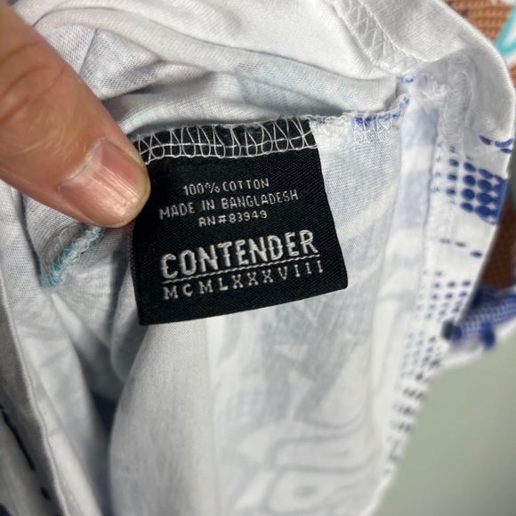 Contender All Over Print (AOP) Comic Style Tee Size Large - Picture 6 of 6